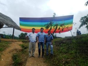 Jiménez, Villavicencio’s and Figueroa at Sarayaku